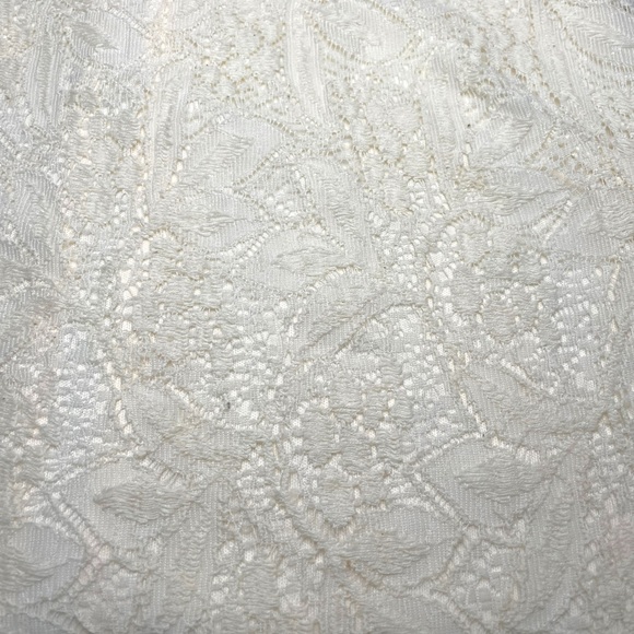 Alythea - Sleeveless Lace A-Line Dress - Ivory - Size Small - Picture 5 of 7